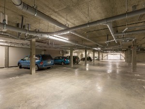 Underground secured parking